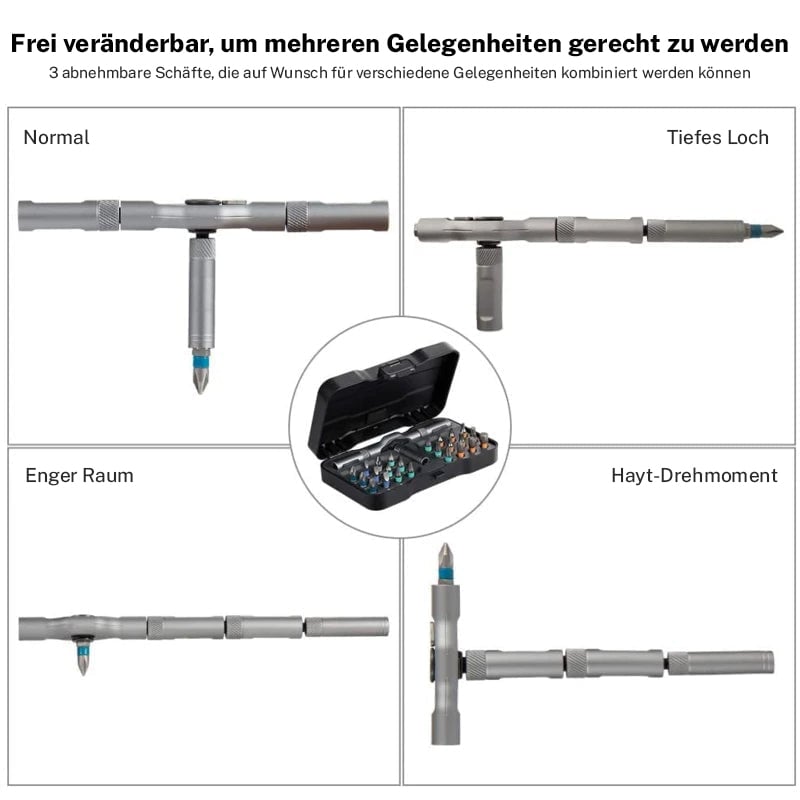 🔥Letzter Tag 49% Rabatt🧰24‑in‑1 Magnet‑Schraubendreher‑Kit