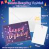 🎂✨ Feuerwerk Pop Up Kuchen Licht und Musik Alles Gute zum Geburtstag Karte