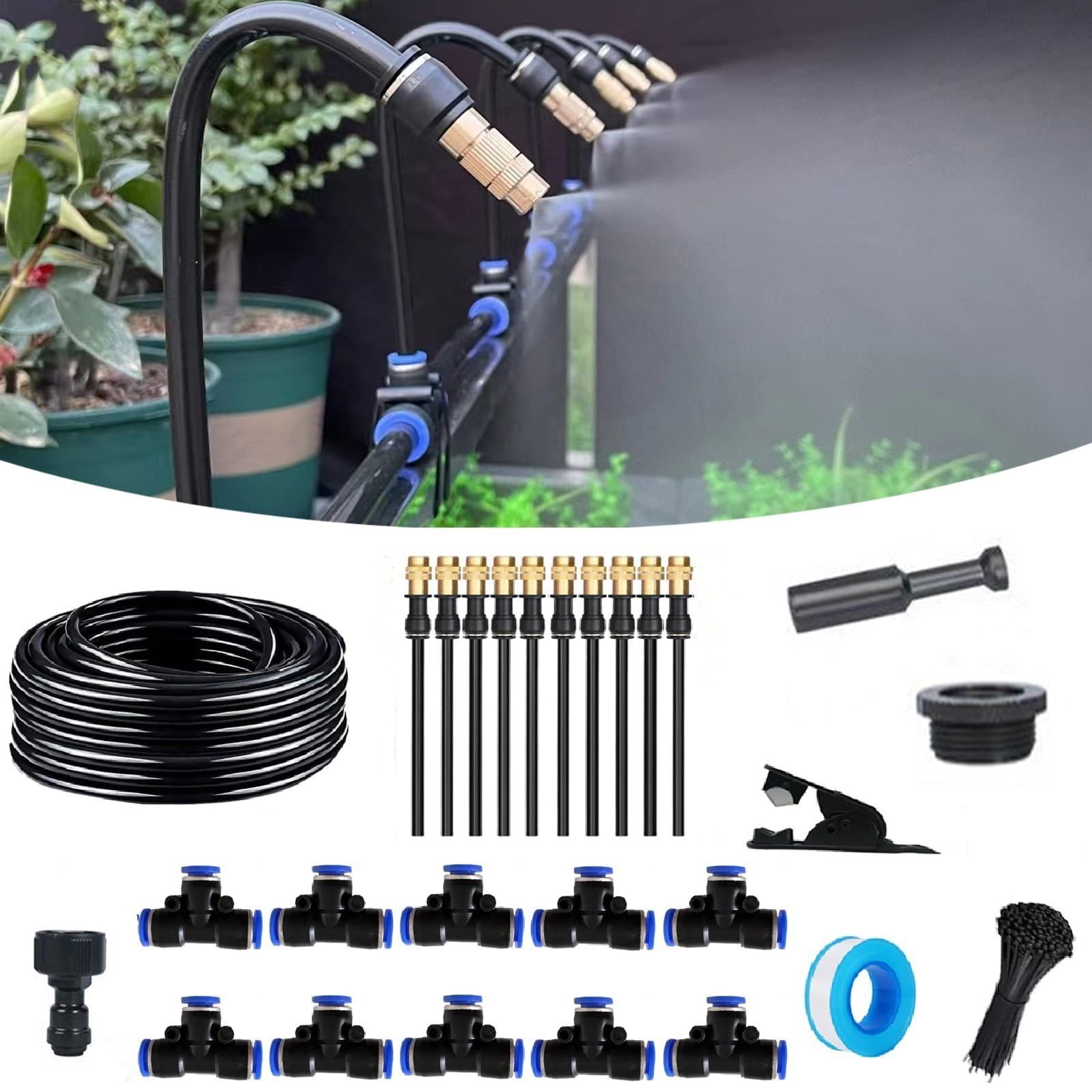 🎁TikTok Last Day Sale - 70% OFF🎉360° Curved Garden Automatic Irrigation System