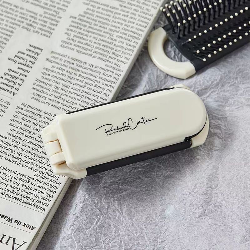 🍂TikTok Fall Mega Sale - 70% OFF🎉Portable Mini Air Cushion Comb with Removable Mirror