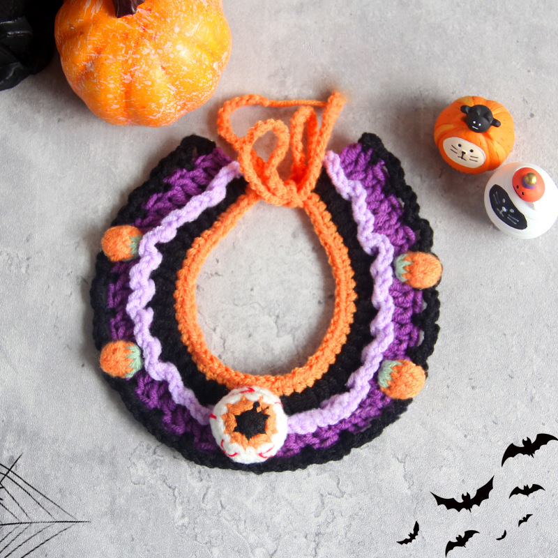 Whimsical Pumpkin & Purple Elegance Halloween Pet Hat