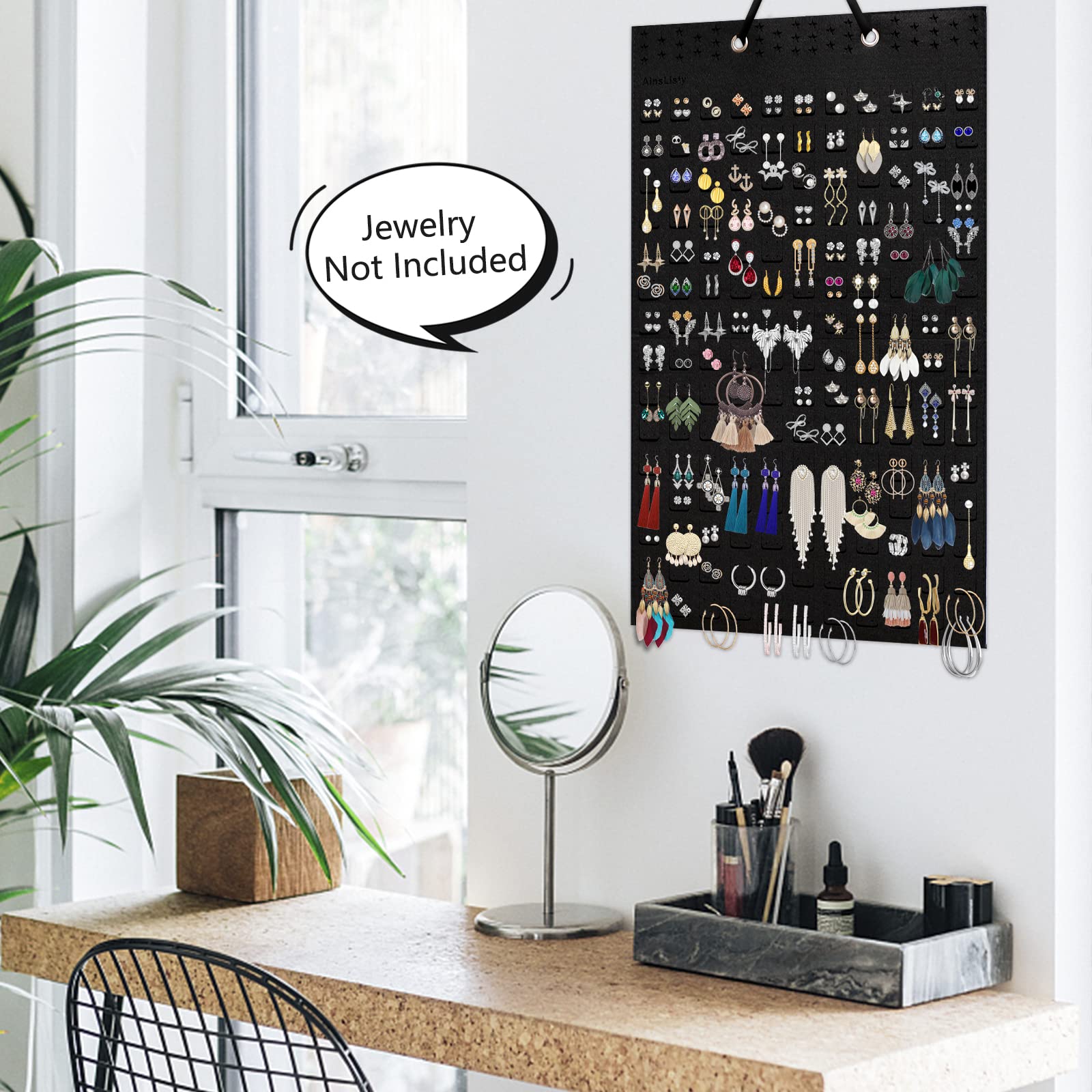 🔥Last Day Sale - 50% OFF 🎁Felt Hanging Jewelry Organizer