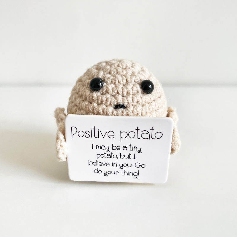 💖Last Day 70% OFF💖 - 🥔Crochet Positive Potato