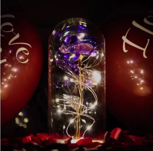 💕Valentine's Day Sale-THE ENCHANTED GALAXY ROSE 💕Buy 2 Free Shipping