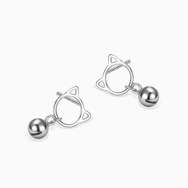 🐱💖Hollow Cat Earrings - Elegant & Whimsical