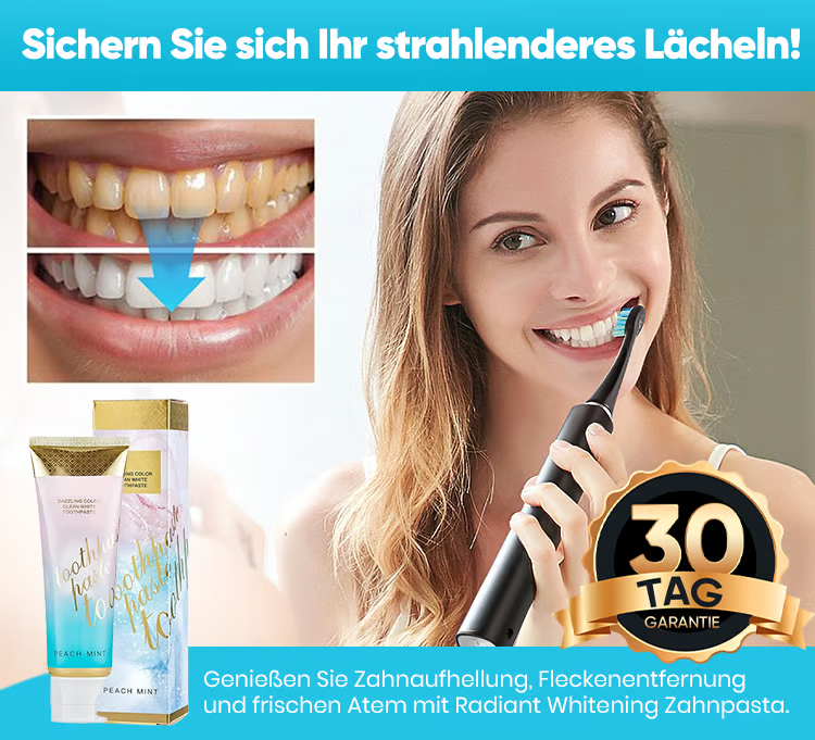 🏆Letzter Tag 49% Rabatt🔥 Niacinamid Whitening Zahnpasta🦷🪥
