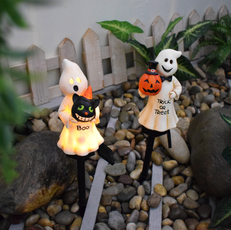 👻Solar Powered Stakes Resin Light Halloween Decor(Buy 2 Get Extra 6% Off && Free Shipping🎁)