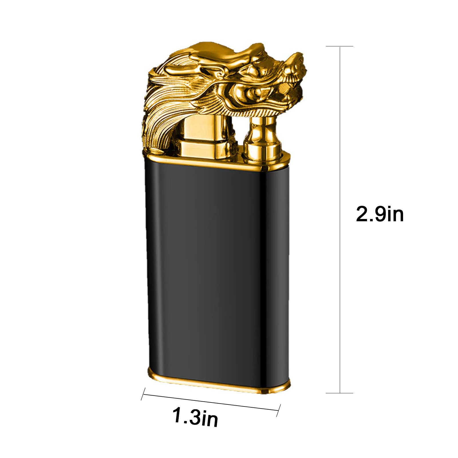 (🔥Last Day Promotion 50% OFF) Double fire switch direct punch metal lighter - Buy 3 Get Extra 15% OFF  & FREE SHIPPING