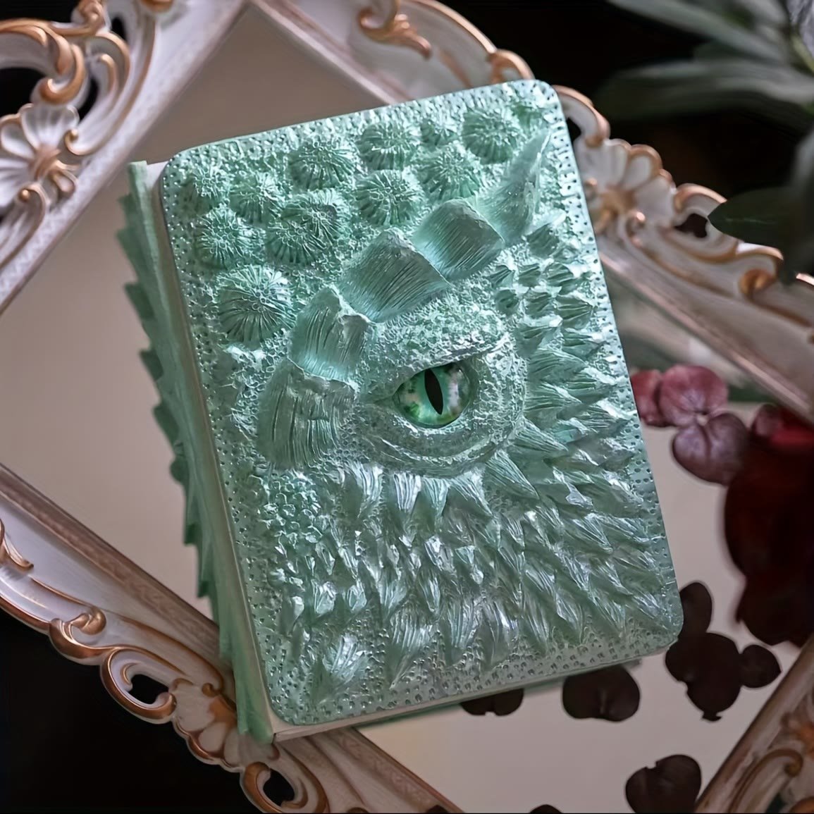 Handmade 3D Dragon Eye Engraved Notebook🎁Buy 2 Free Shipping