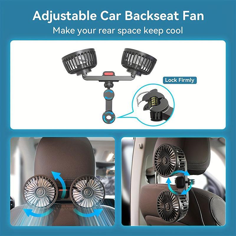 🎁Last Day Promotion 49% OFF🎁Adjustable Car Backseat Fan
