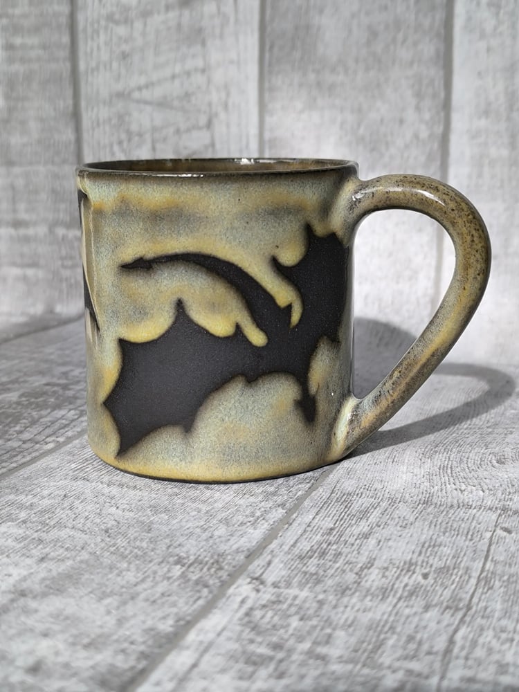 Three Dragons Handmade Mug
