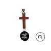 🎁TikTok Last Day Sale - 70% OFF✝️Bible Verse Car Rearview Hanging Cross Ornament - Scan for a Bible Verse Every Day