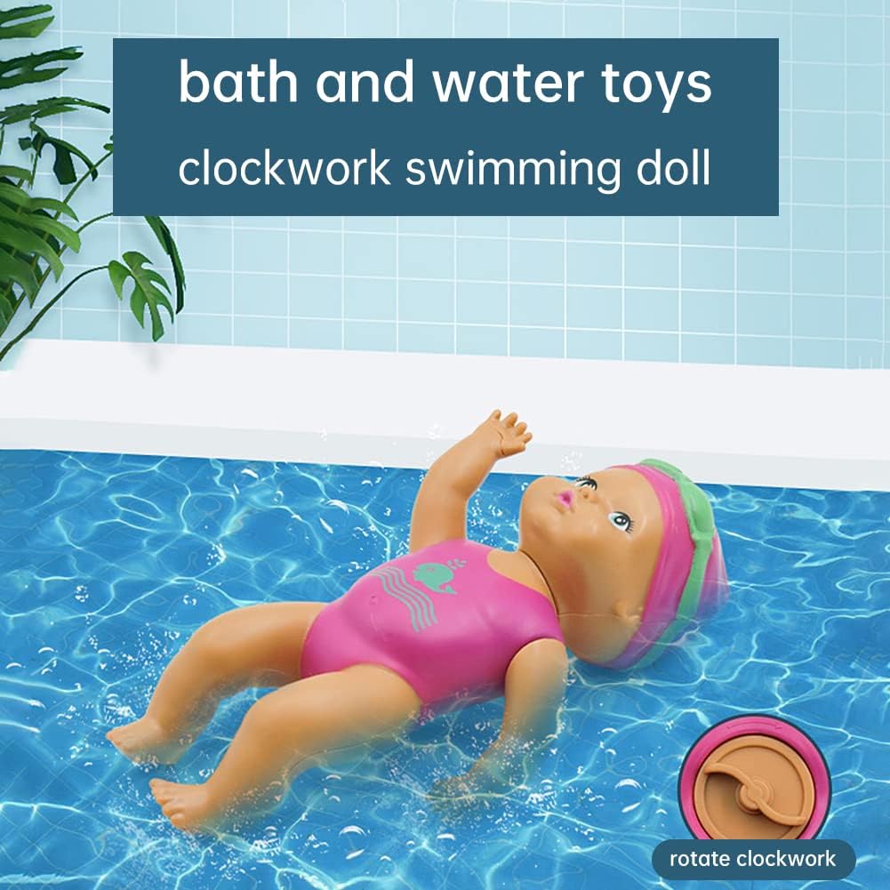2025 New Packaging Waterproof Swimming Doll