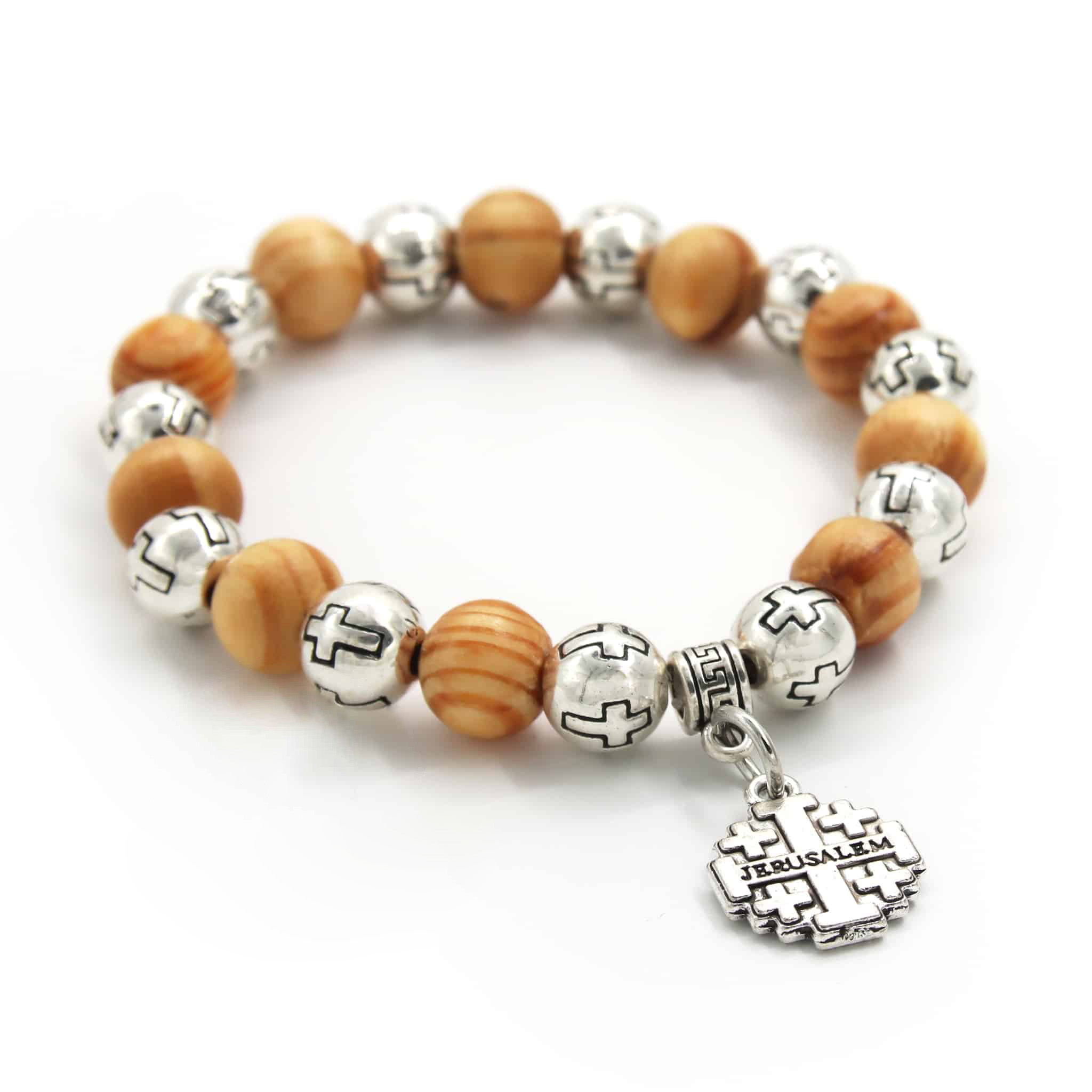 🔥Last Day Promotion 50% OFF🔥Handmade Jerusalem Cross Bracelet