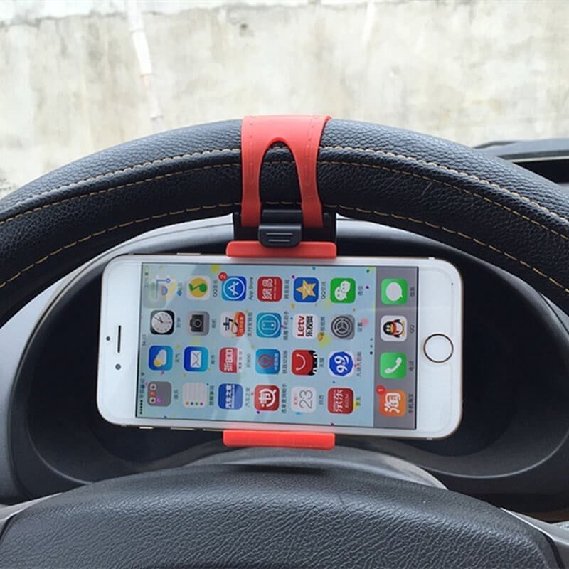 🎁TikTok Last Day Promotion -70% OFF🔥Steering Wheel Phone Holder