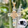 ❤️Christmas Gift-70% OFF🎁Virgin Mary Cross Necklace--Buy 2 Free VIP Shipping