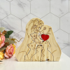 🦁Personalized lion family members wooden puzzle🧡