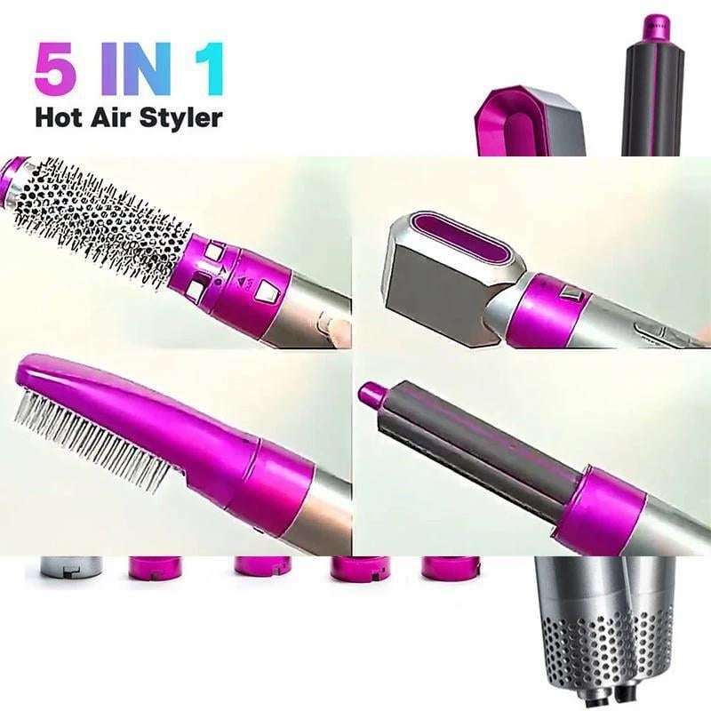 (🔥Last Day Promotion- SAVE 70% OFF)5 in 1 Electric One Step Hair Dryer Hot Air Brush Styler-Buy 2 Free VIP Shipping