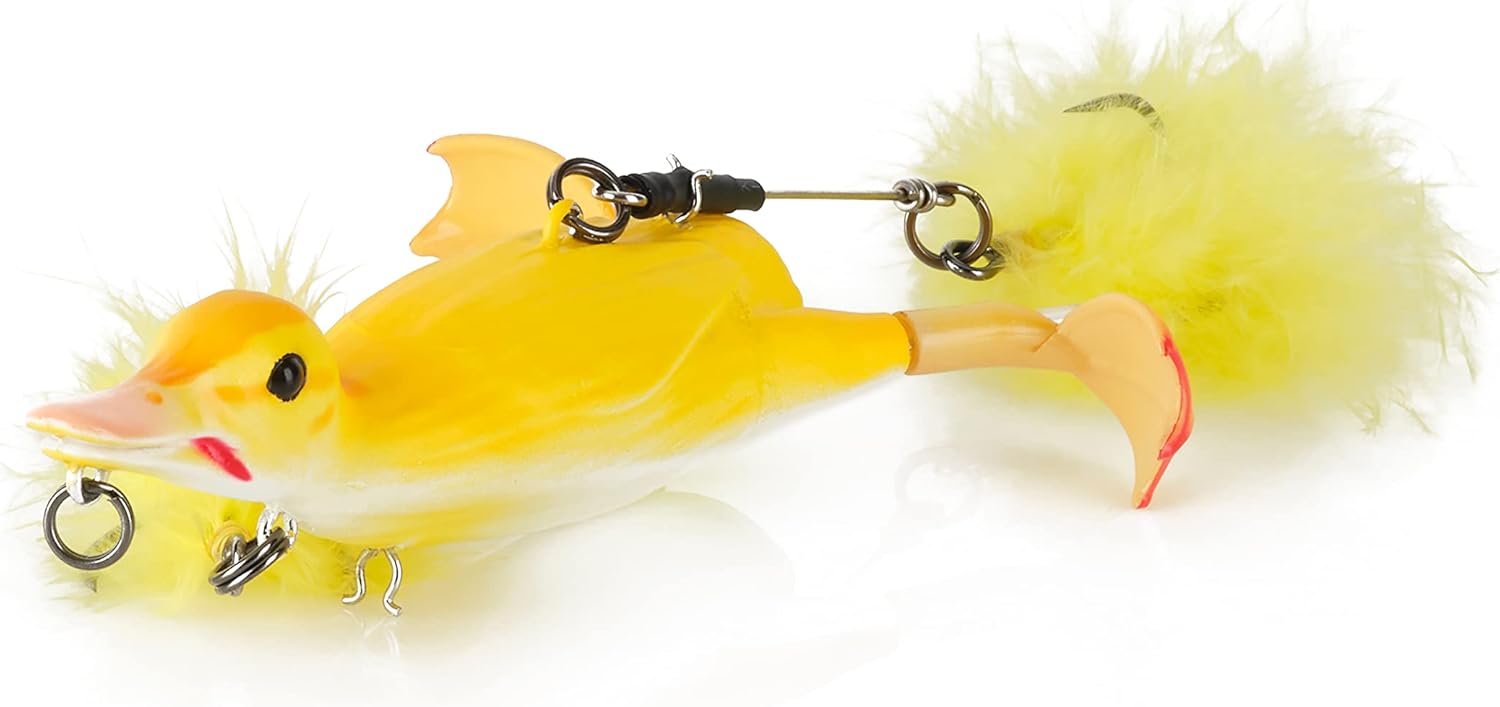 🦆3D Stupid Duck Topwater Fishing Lure