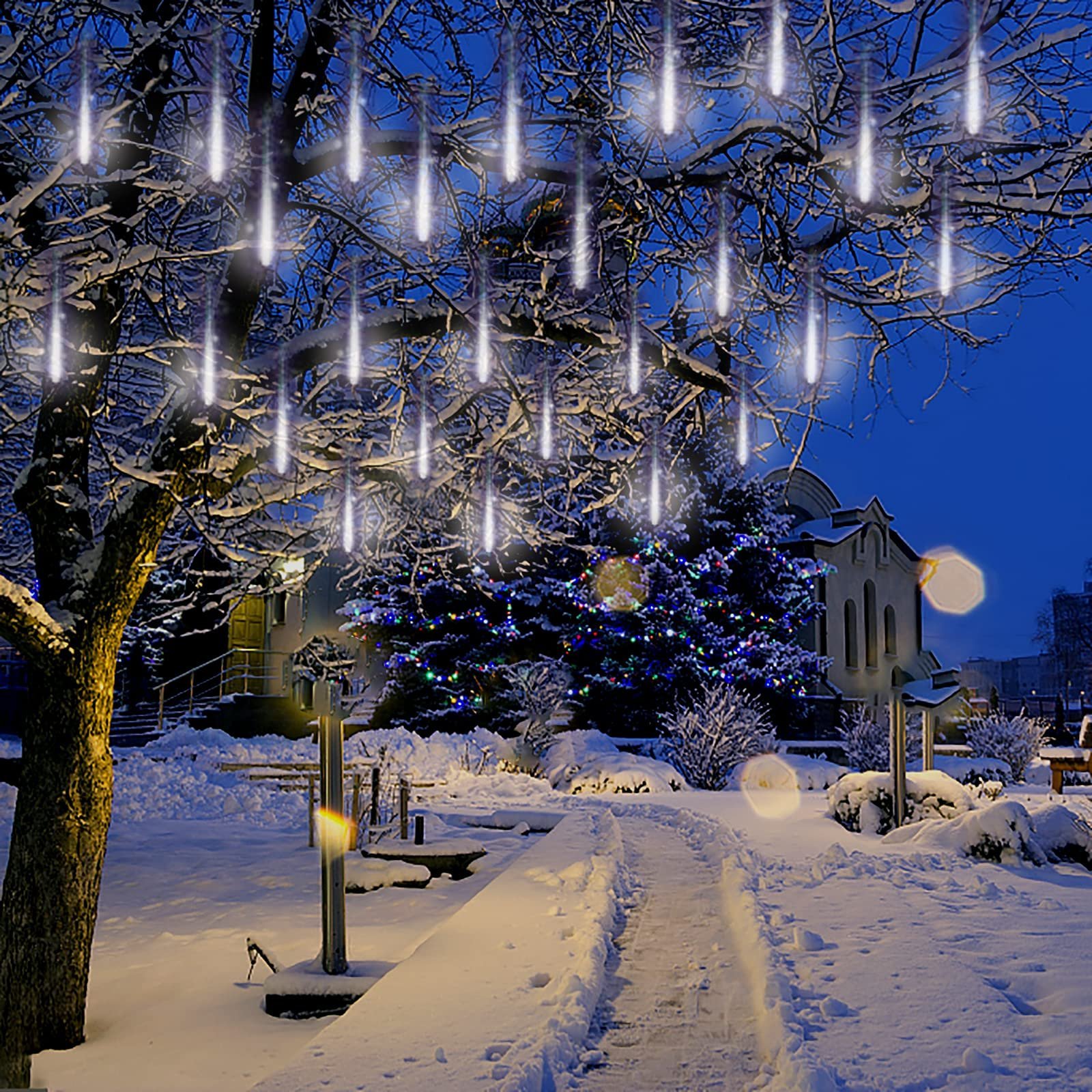(🎄Christmas Pre Sale Now-49% Off) Snow Fall LED Lights
