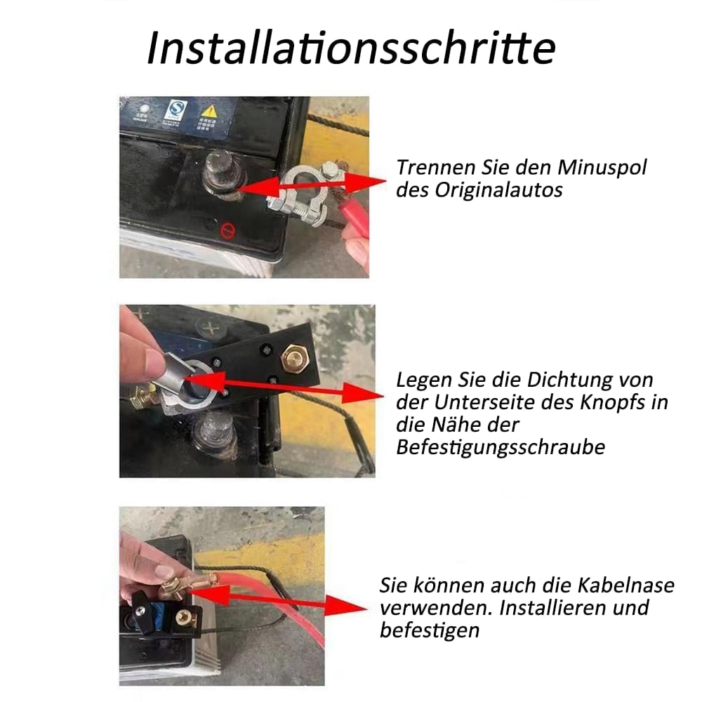 🎁Letzter Tag 49 % Rabatt🔥Autobatterie-Trennschalter