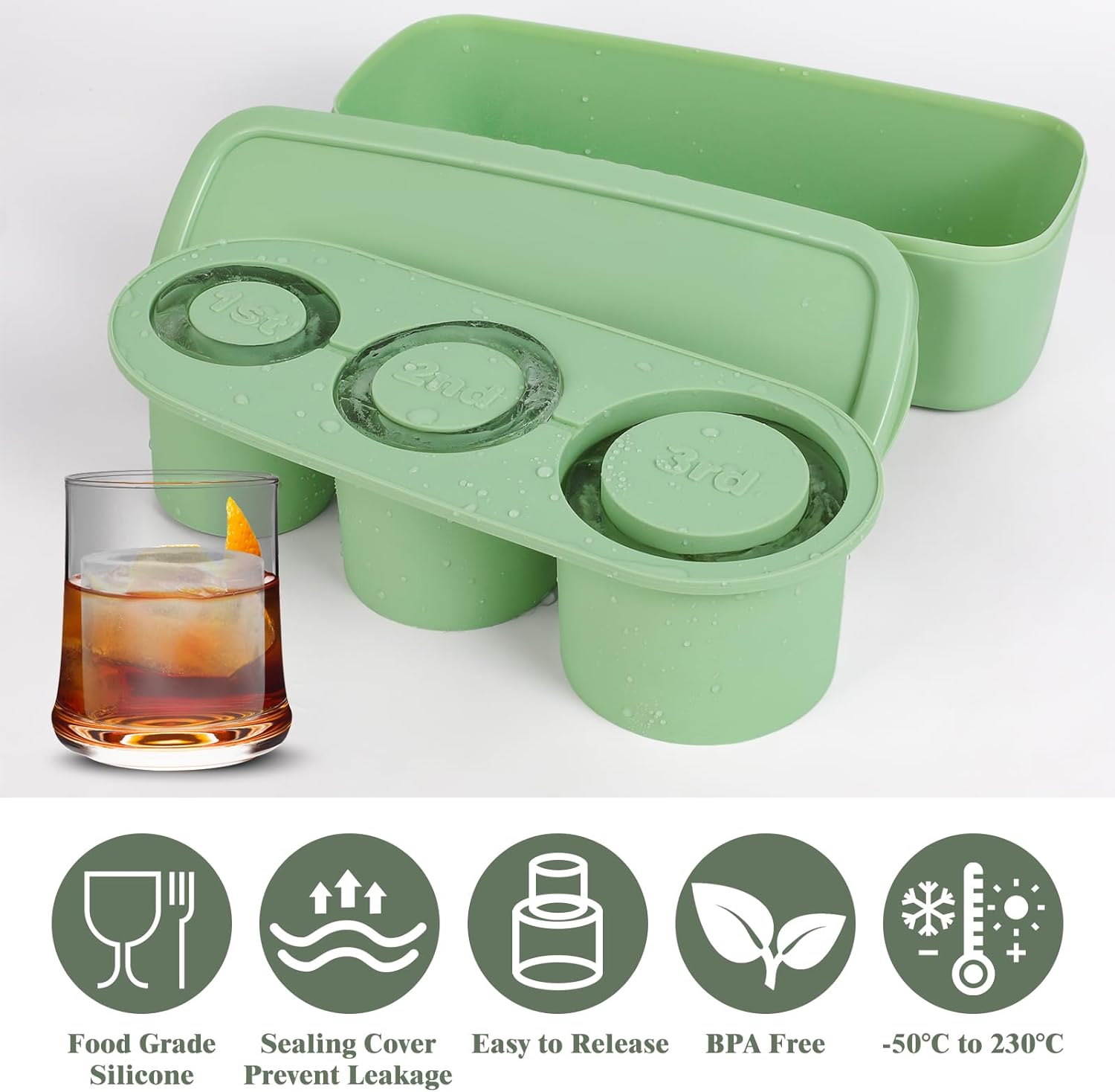 🔥SUMMER HOT SALE 49%🔥Large Capacity Ice Making Mold