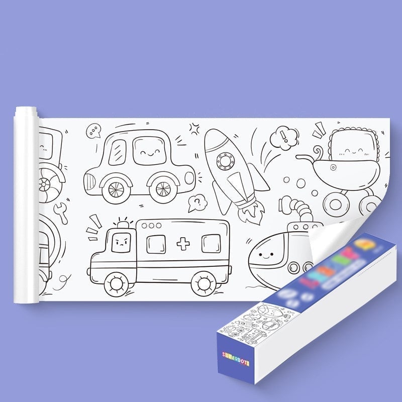 🔥HOT SALE - 49% OFF🔥Children's Drawing Roll-buy 2 sets free shipping