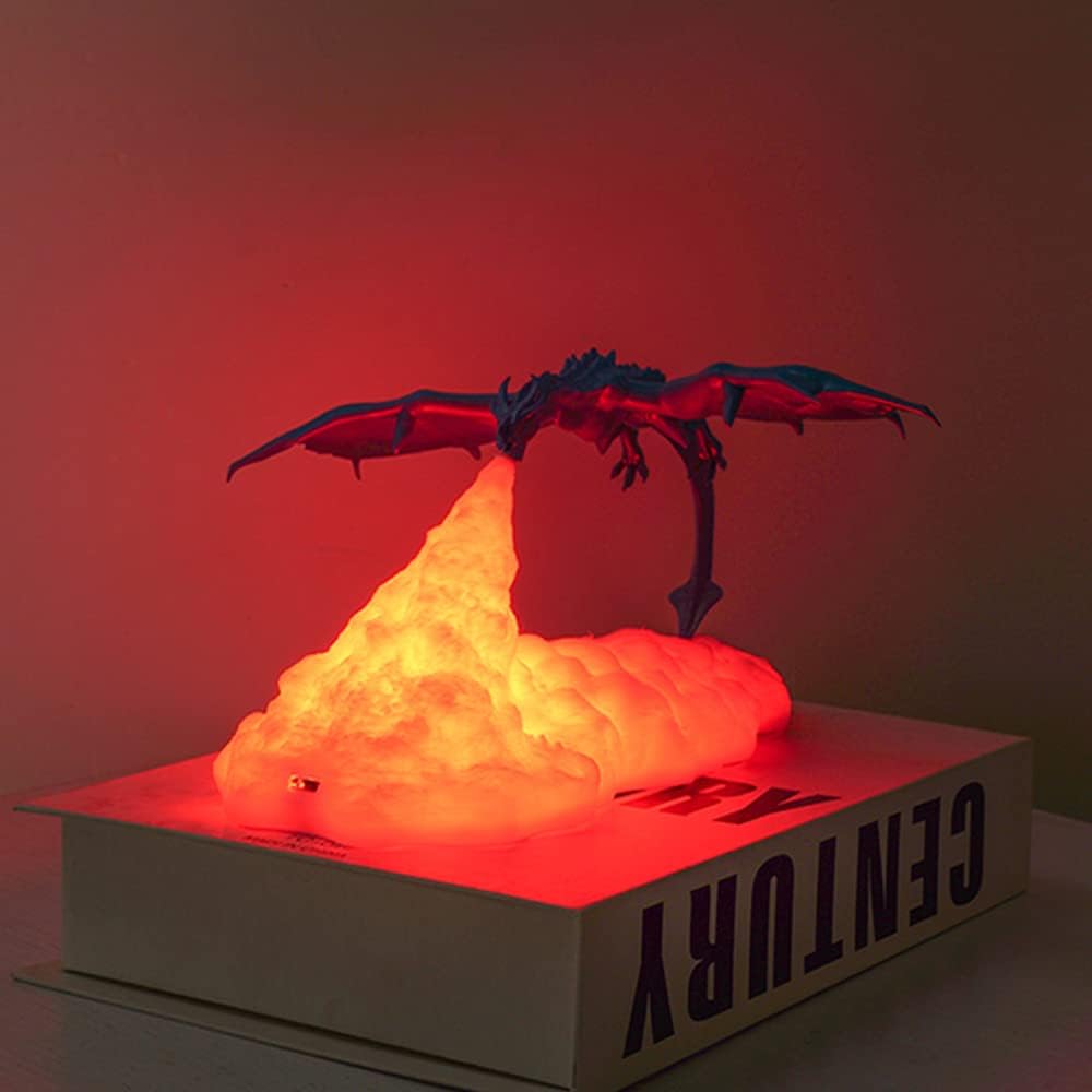 Tiktok Summer Sale🎉Fire-Breathing Dragon Night Light