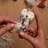 Heart Shaped Hand Embroidered Christmas Kit