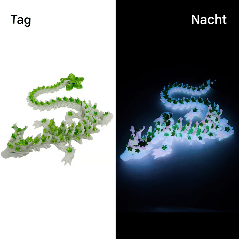 🐉 3D-gedruckter leuchtender Kirschblütendrache