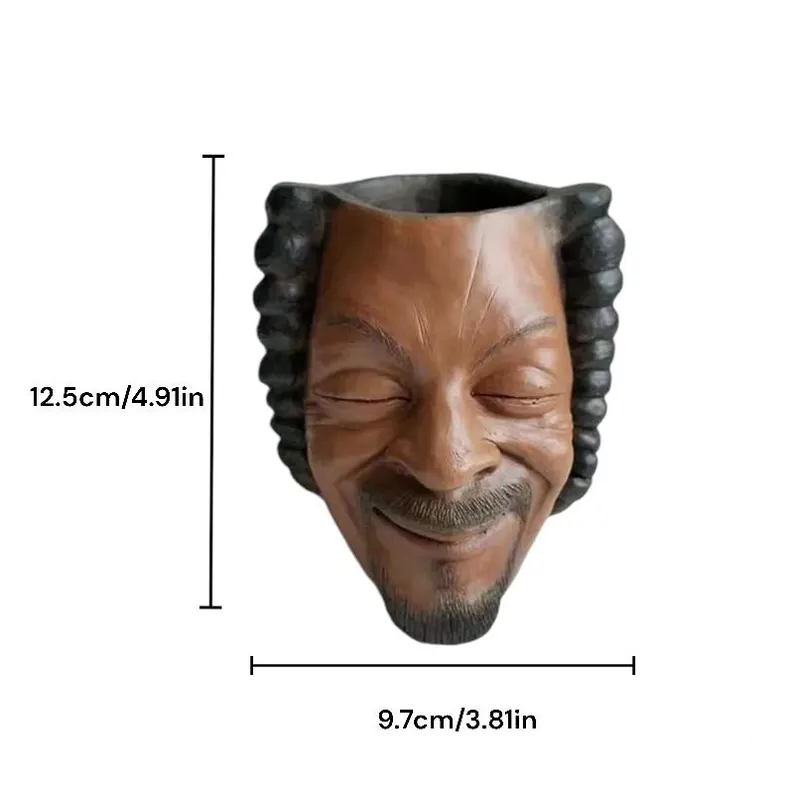 Funny Celebrity-Inspired Plant Pot