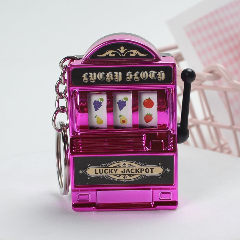 (🎄Early Christmas Sale--49%OFF)🔥🎰Fruit Machine Keychain