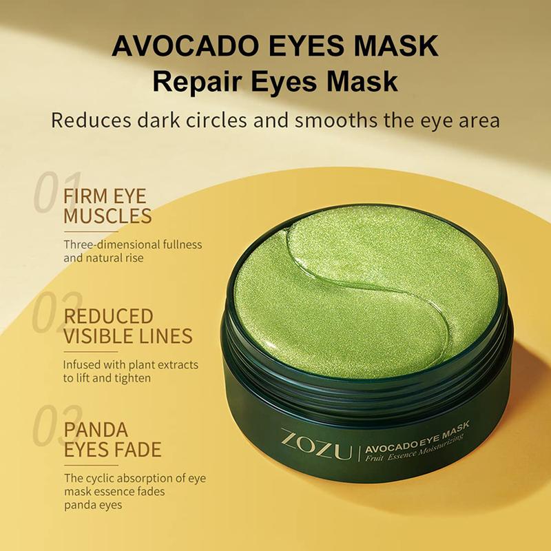 💥LAST DAY SALE 50% OFF💥Avocado Moisturizing Collagen Eye Mask(60pcs/set)