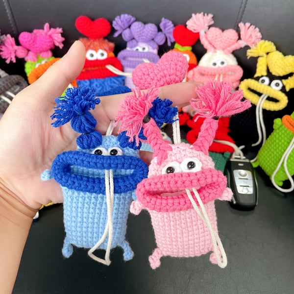 🎅Christmas Promotion 48% OFF-🎁-Handmade Crochet Key Case/Holder🔑