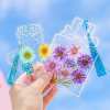 💥LAST DAY SALE 50% OFF💥Transparent Dried Flower Bookmarks⚡BUY 2 GET 1 FREE