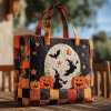 🎖️Halloween Special: 50% off everything!，Halloween Quilted Tote Bag