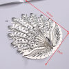Metal hollowed-out iron flower leaf butterfly silver handcrafted ancient style costume, bridal headwear for girls, ethnic style, lamp decoration1