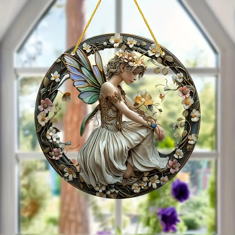 🔥Top Hot Sale🔥 Elf Fairy Window Decoration