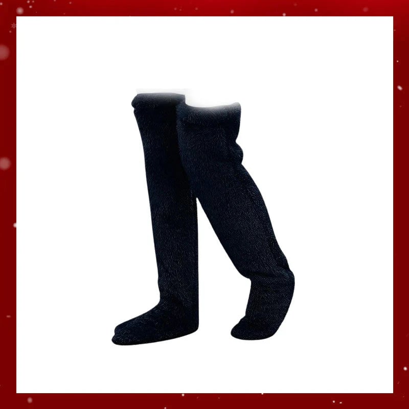 🎄TikTok Christmas Sale -70% OFF💕Comfort Plush Fleece Knee Socks For Christmas❄️🎅