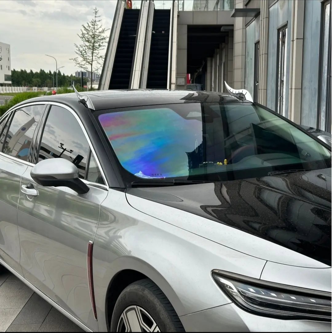 Car roof dragon corner modification