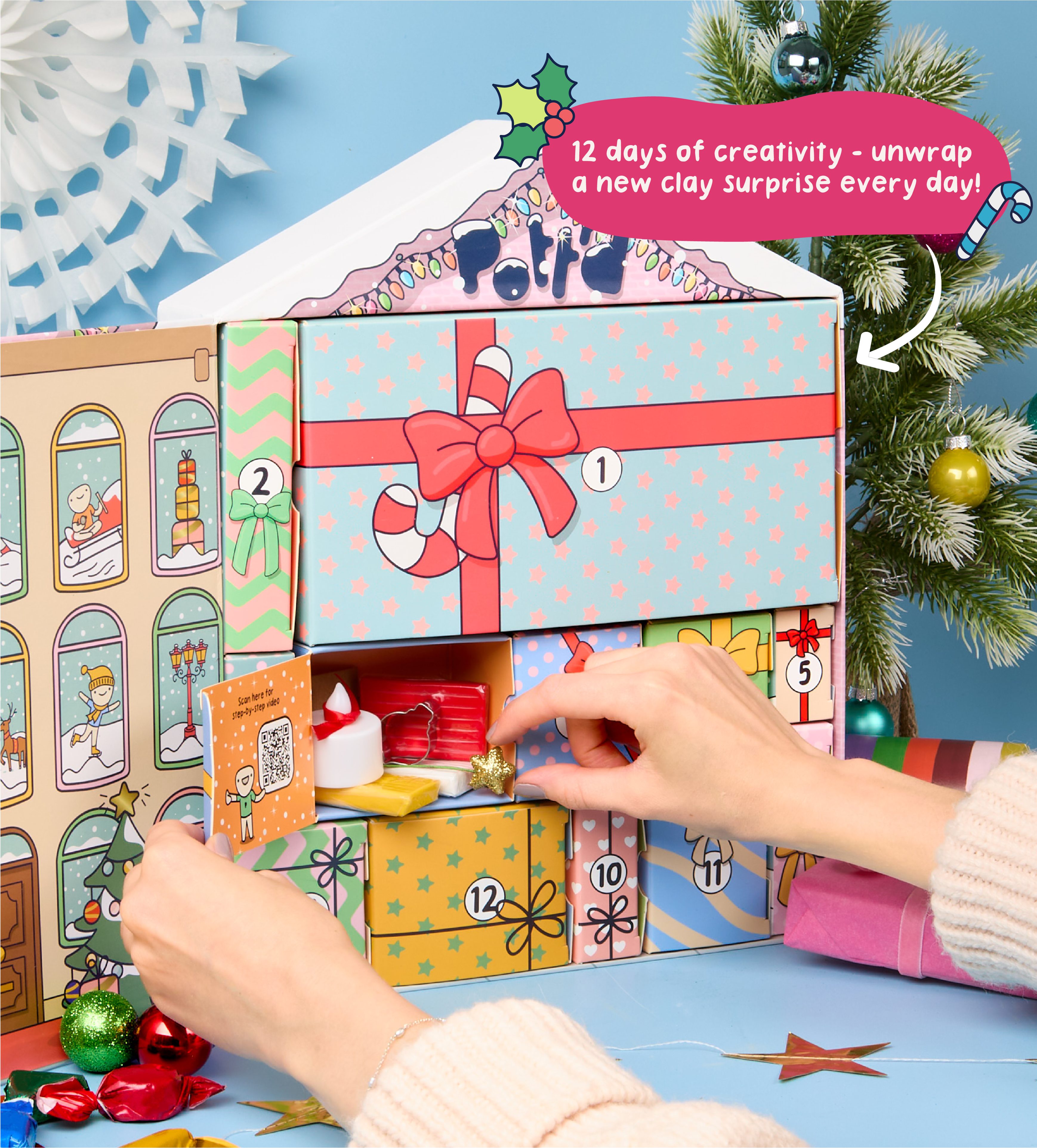 💥LAST DAY SALE 50% OFF💥12 Days of Clay: 2025 Advent Calendar