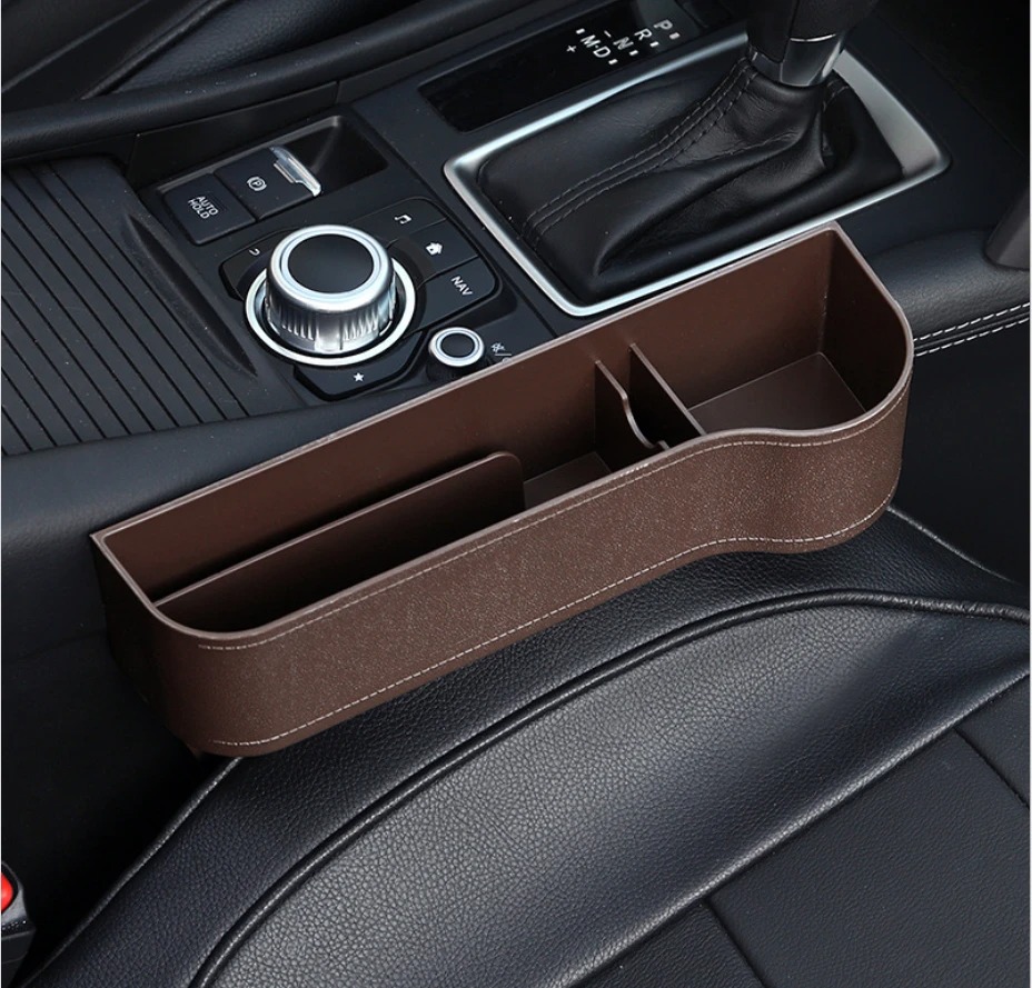 (🌲Early Christmas Sale- SAVE 48% OFF) Leather Multifunctional Car Seat Organizer (BUY 2 GET FREE SHIPPING)