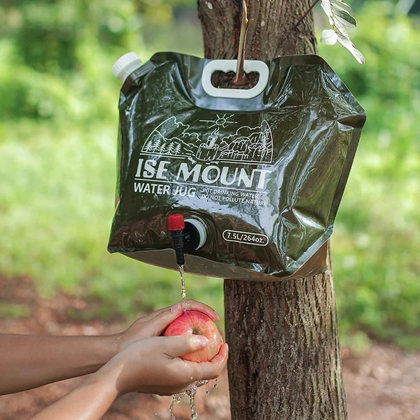 🔥Exclusive Summer Sale 50% OFF - 🏞️Outdoor Portable Folding Water Storage Bag with Spigot🌊