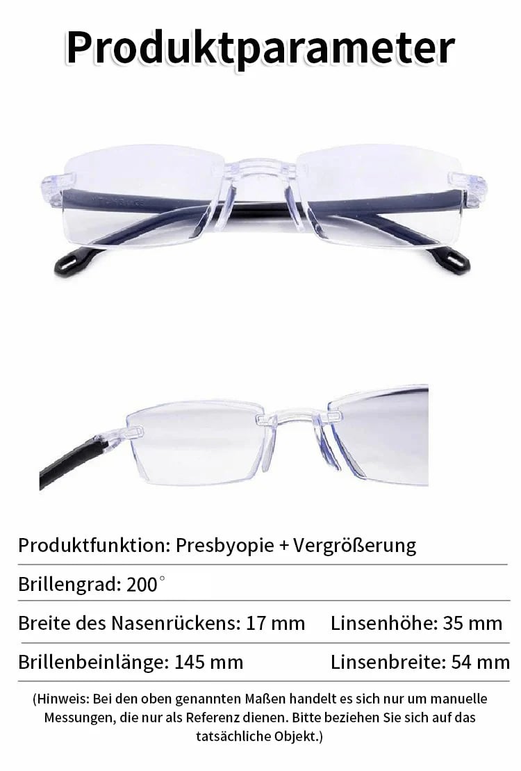 🔥Lesebrille mit automatischem Zoom🎁Gratis-Box