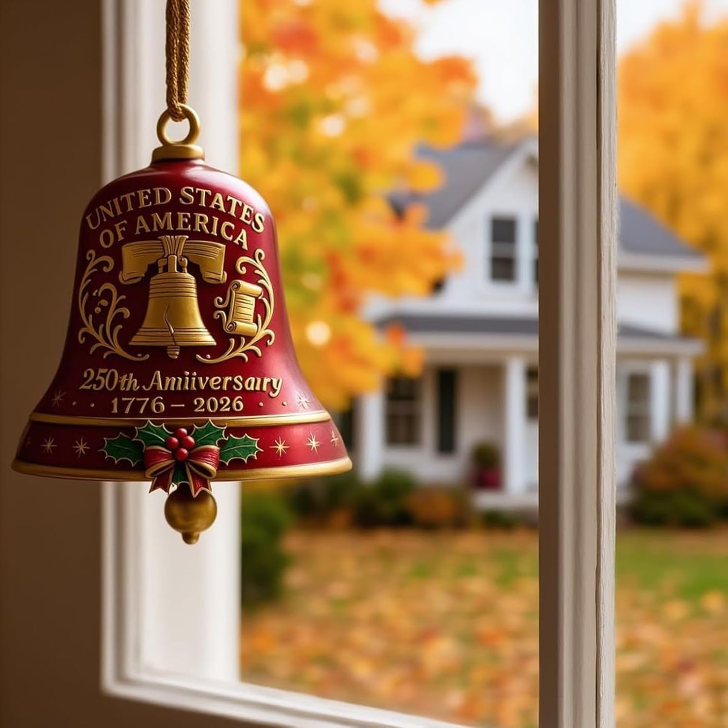 ⏰LAST DAY SALE 50% OFF🔔United States 250th Anniversary Bell Ornament