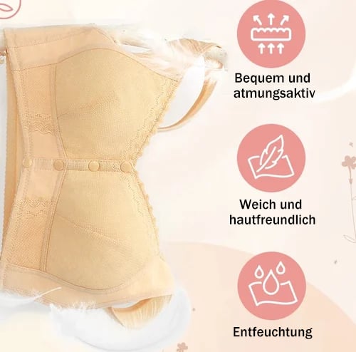🌹2025 Neuer, Atmungsaktiver BH Mit Vorderverschluss Für Senioren😍