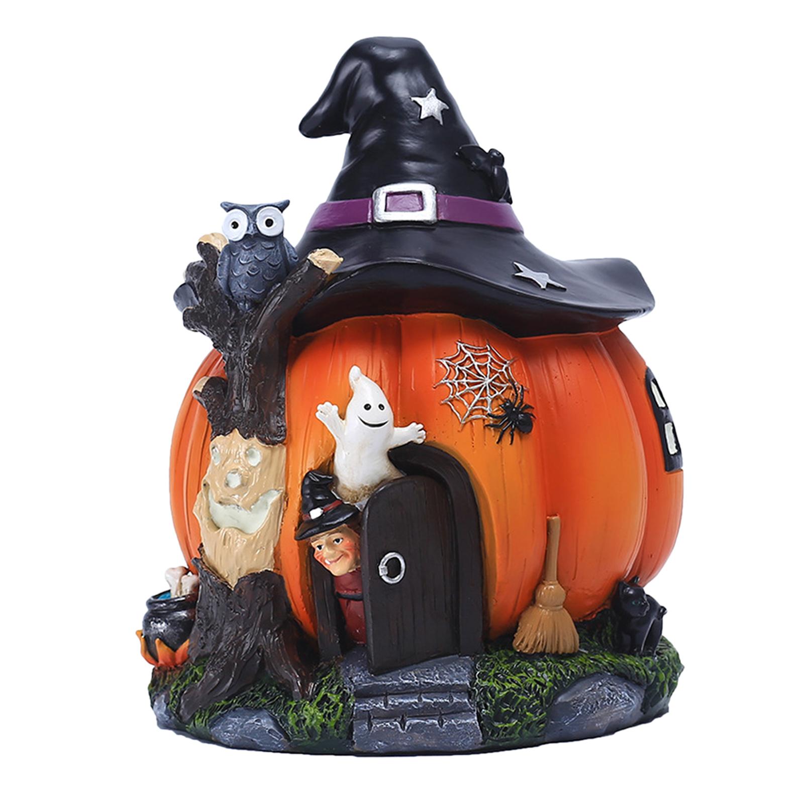 Halloween Gift Witch Ornament Pumpkin House  Decor