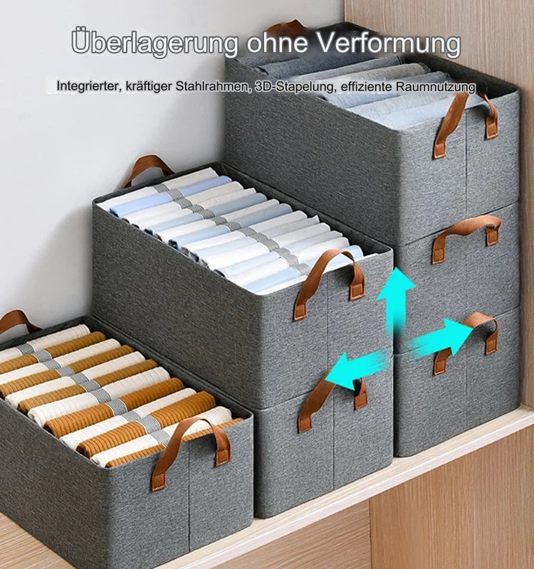 🔥LETZTER TAG 49 % RABATT🔥Faltbare Aufbewahrungsbox für den Schrank♧