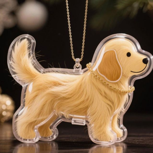 🔥Letzter Tag 50% RABATT-Hundehaarsammler Schlüsselanhänger Charm Gedenk-Aufbewahrungsbox