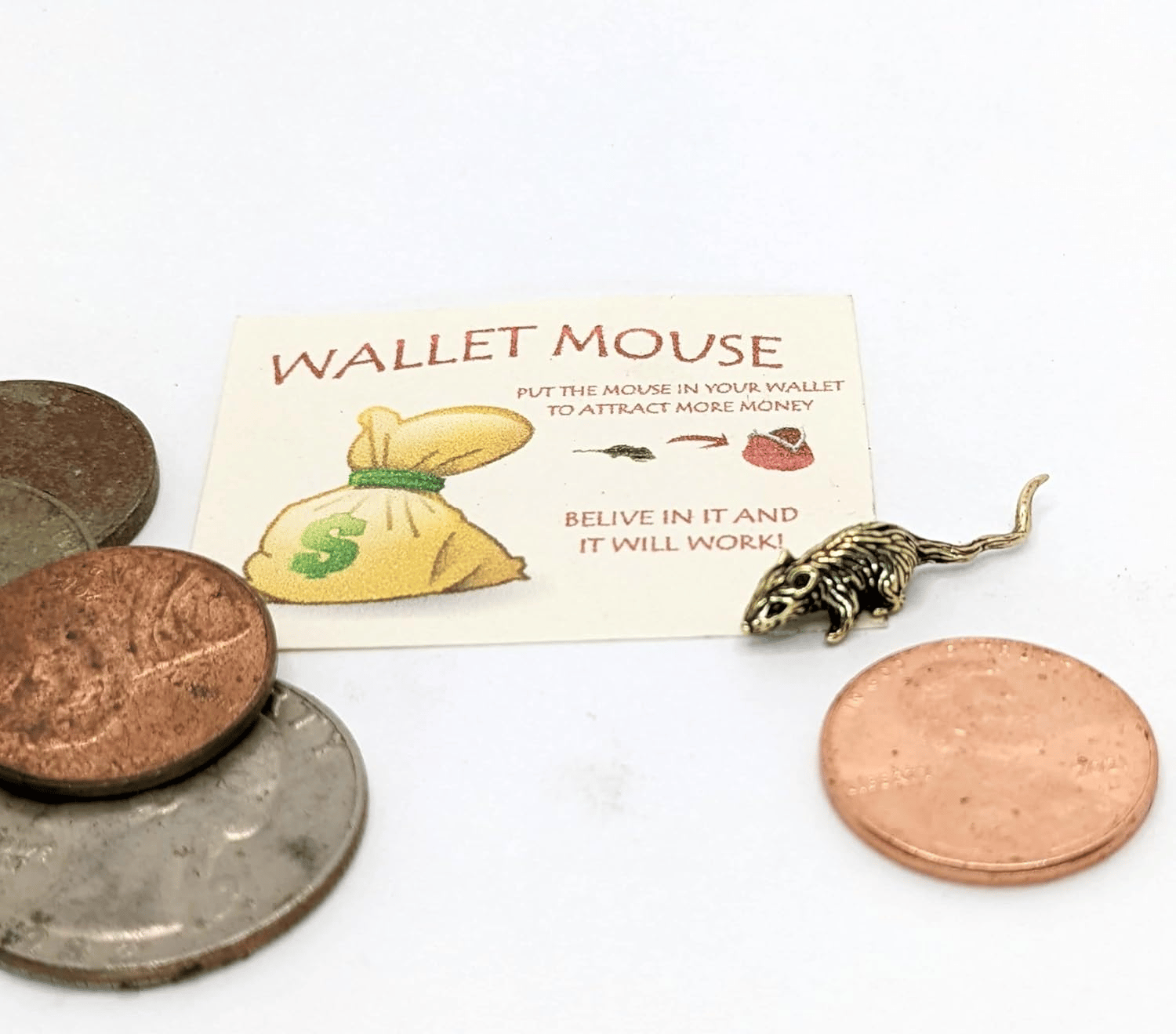 💥LAST DAY SALE 50% OFF💰Wallet Mouse To Attract More Money⚡BUY 3 GET 1 FREE